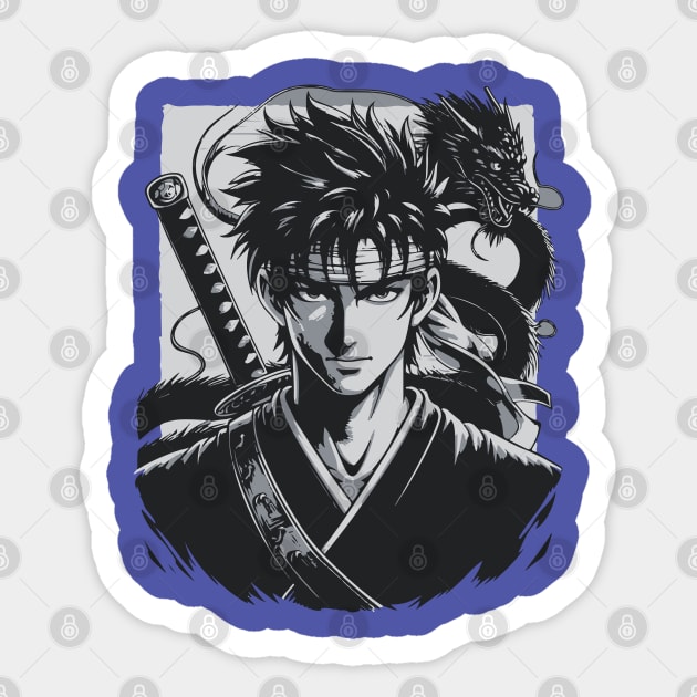 Baby Hiei - Yu Yu Hakusho Sticker by whatyouareisbeautiful